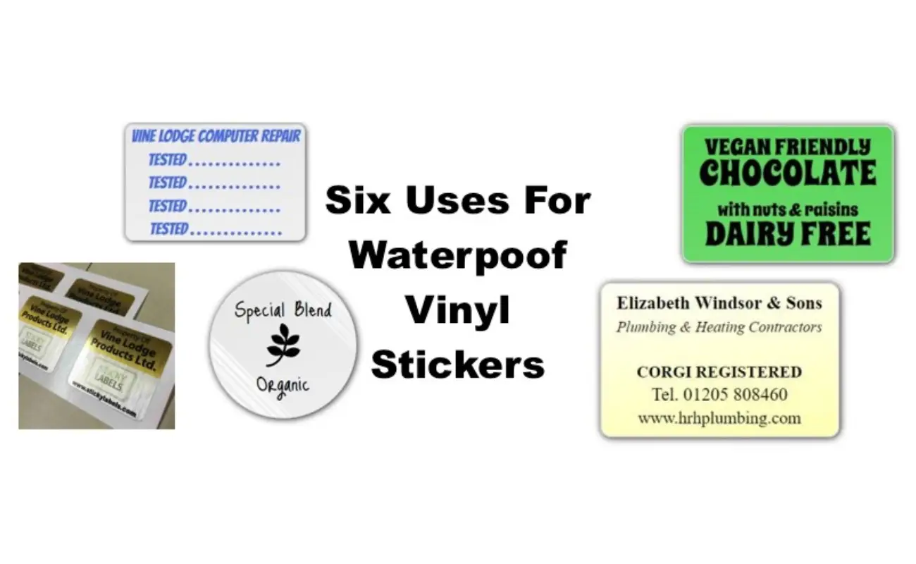 6 Uses For Waterproof Vinyl Labels
