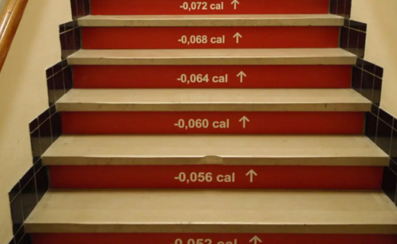 Calorie Labels to be Fitted to Staircases