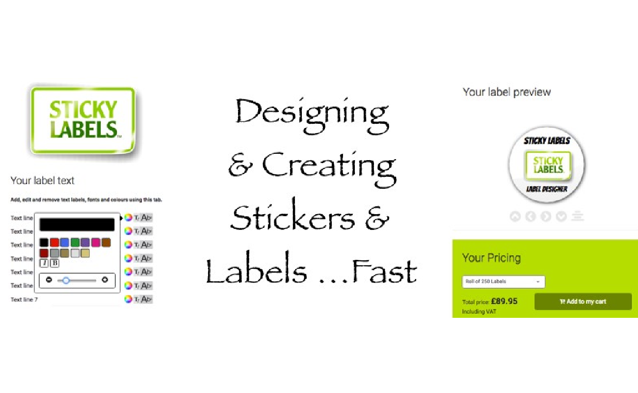 Using the Sticky Labels’ Label Designer (Real Label Design Example)