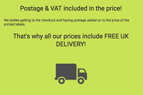 Two-day-delivery-on-labels