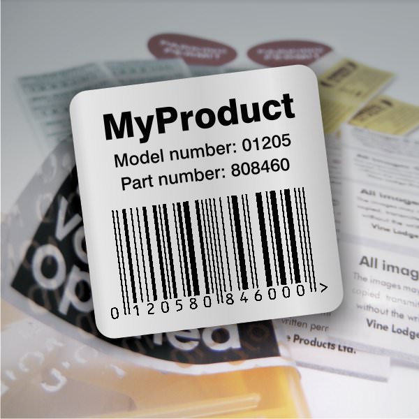 It asset tagging labels