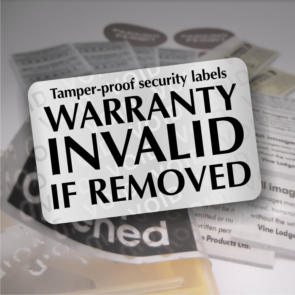 Void Labels Void Stickers Sticky Labels