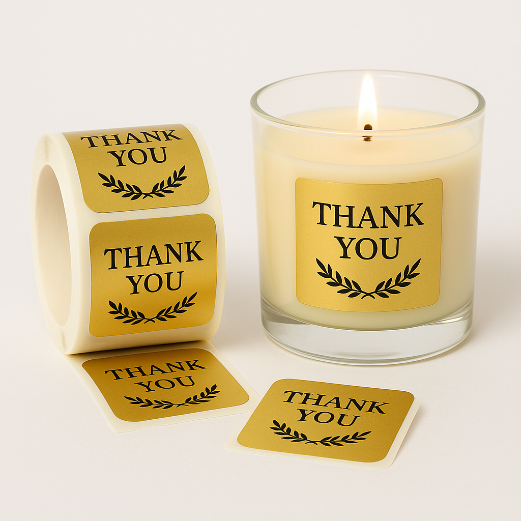 Printed Gold Labels - fast!