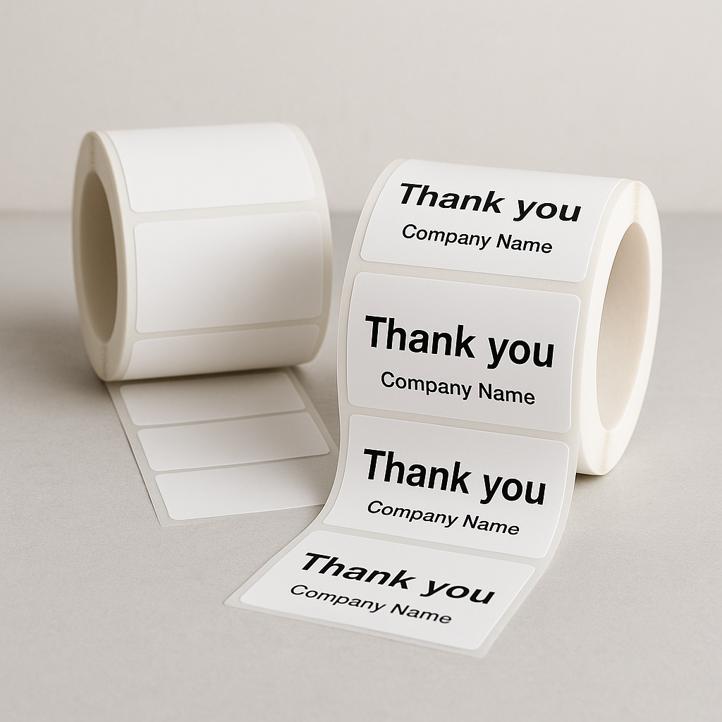 Printed Rectangular Labels | Custom Product Labels