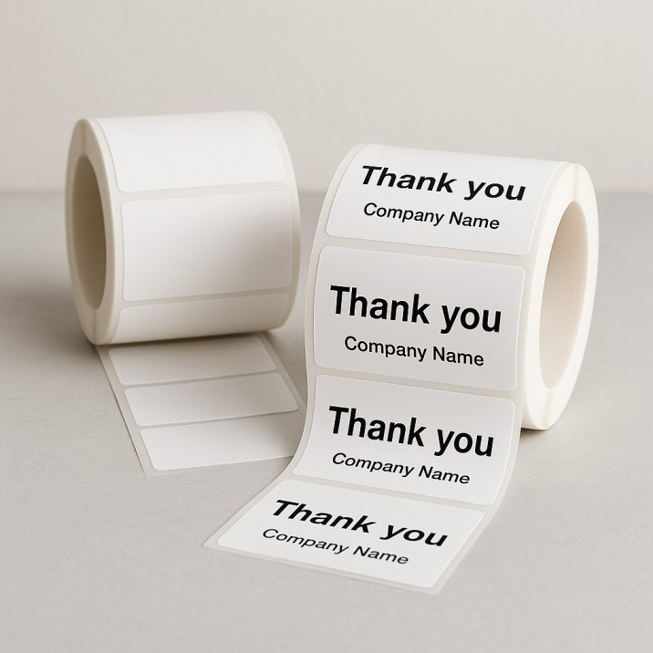 Printed Rectangular Labels | Custom Product Labels