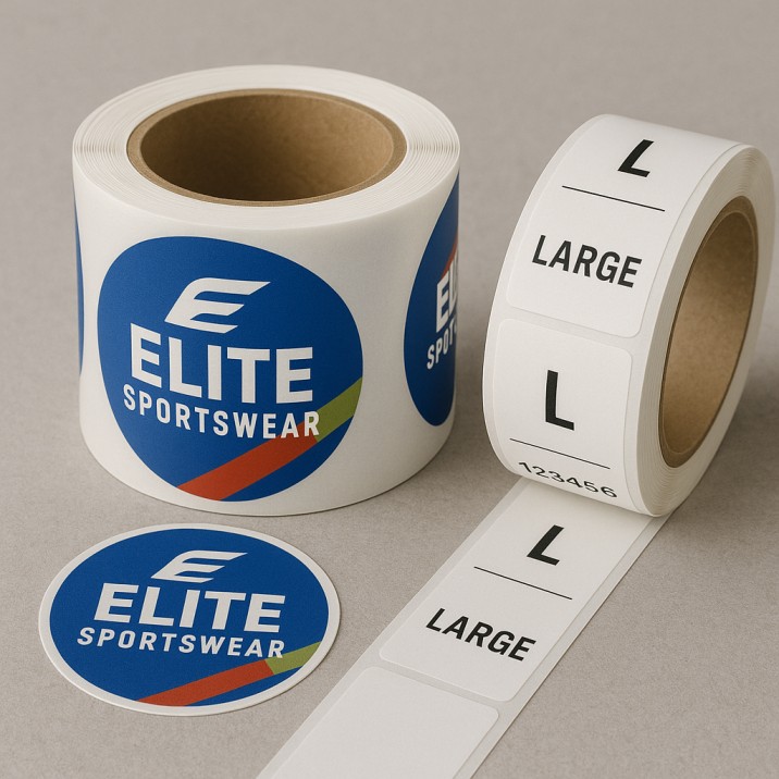 Retail Labels direct from the label printer