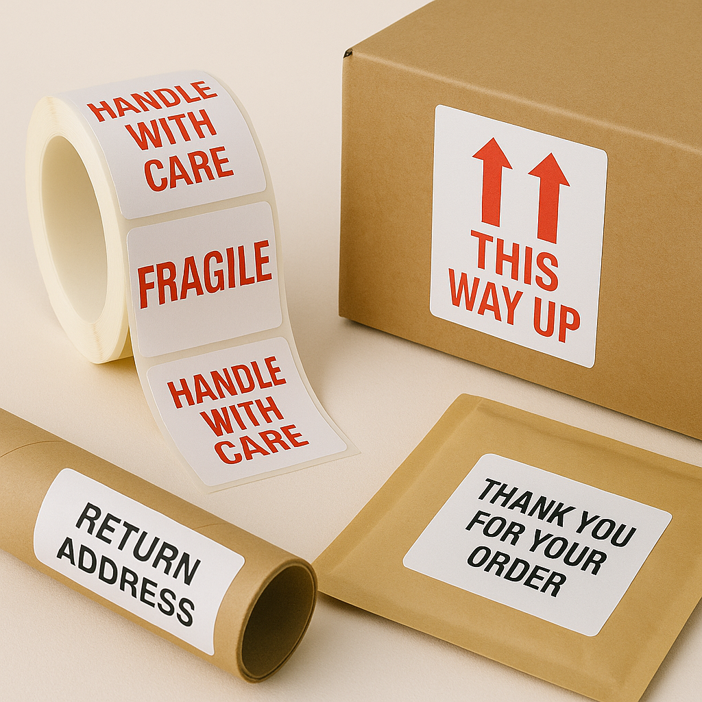 Packaging Labels - printed labels - fast!
